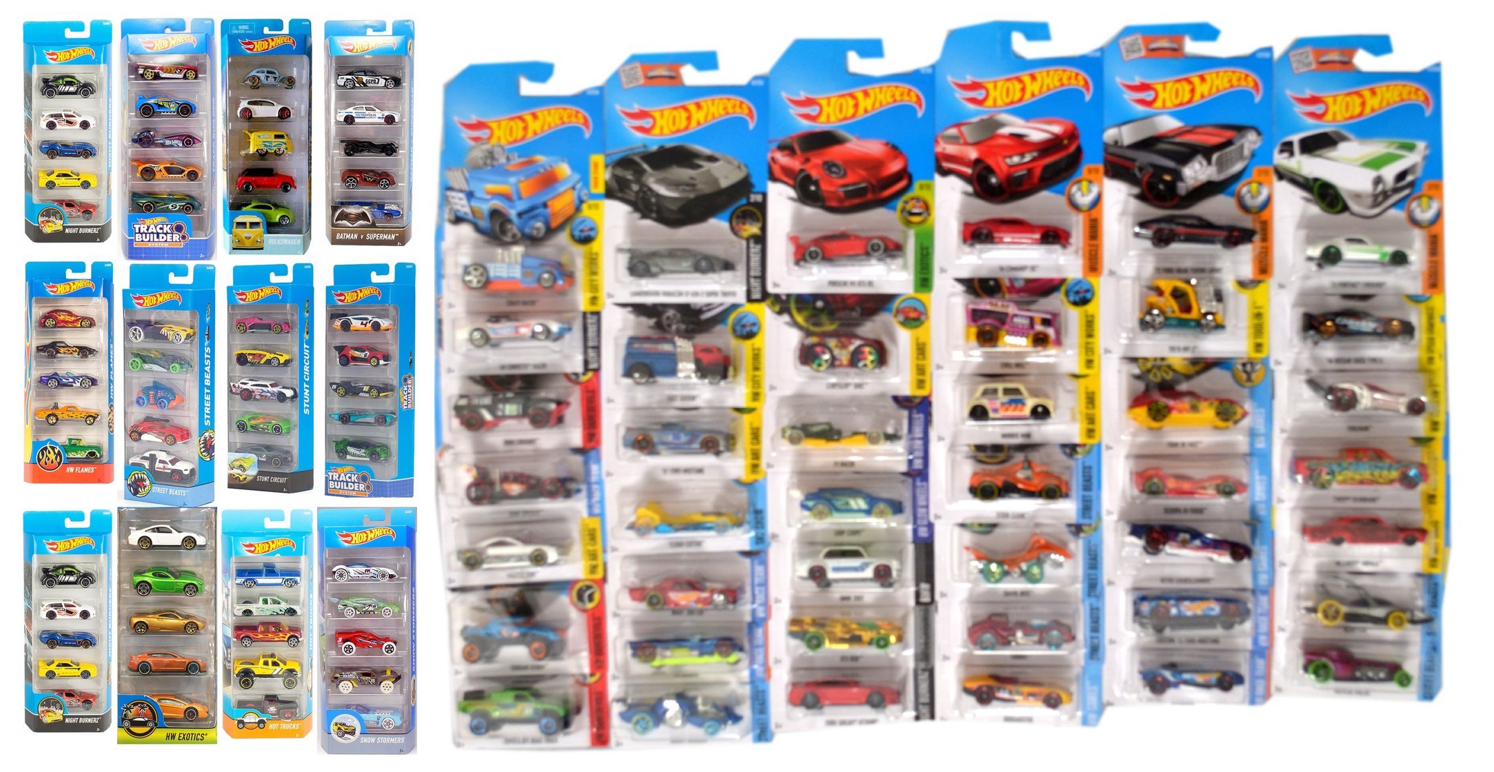 Hot Wheels 5-ER hediye seti Muscle-Cars – Toon Cee'd Muscle R0692